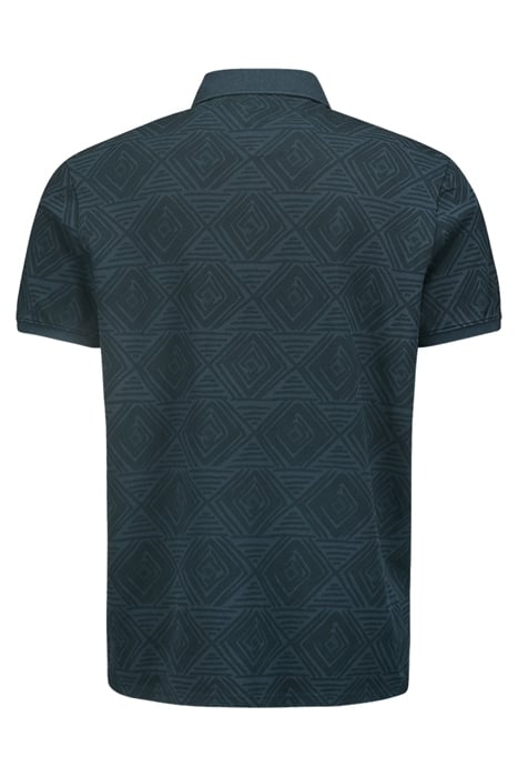 POLO PIQUE ALLOVER PRINTED STRETCH NIGHT 5