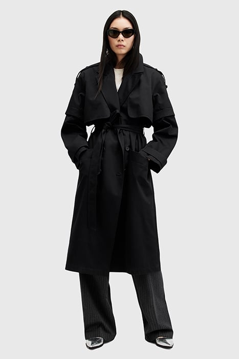 CLYDE TRENCH BLACK 1