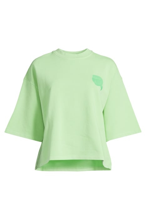IKONIK 2.0 SSLV SWEATSHIRT SUMMER GREEN 3