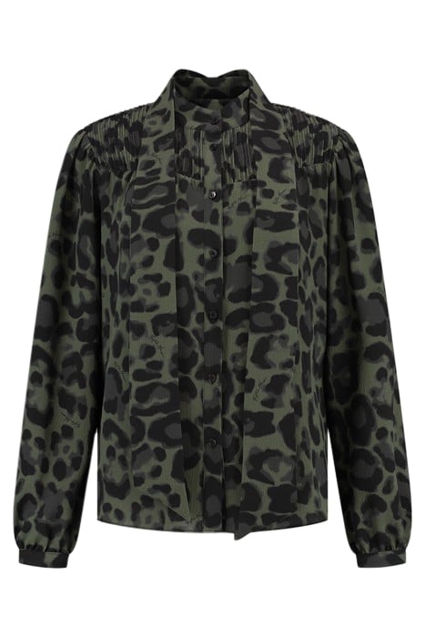 ANSELL PRINT BLOUSE FORGED IRON 1