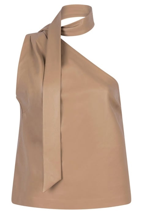 VIENNA FAUX LEATHER TOP AMBER WAVE 3