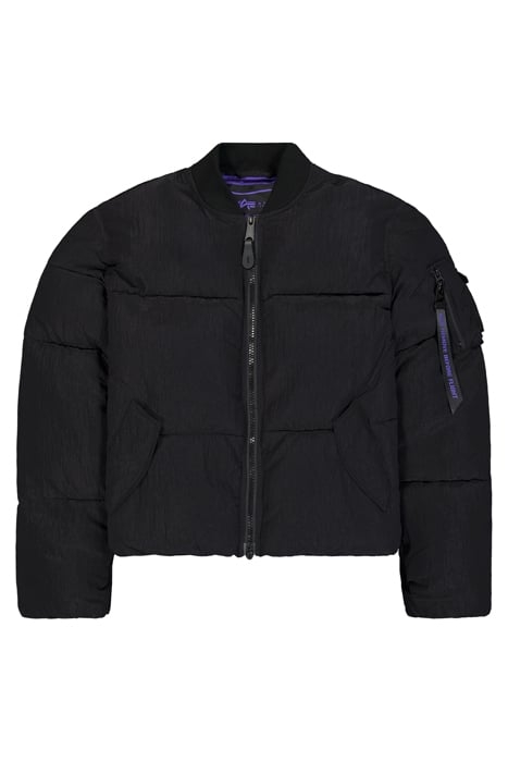 MA-1 PUFFER UV BLACK 5