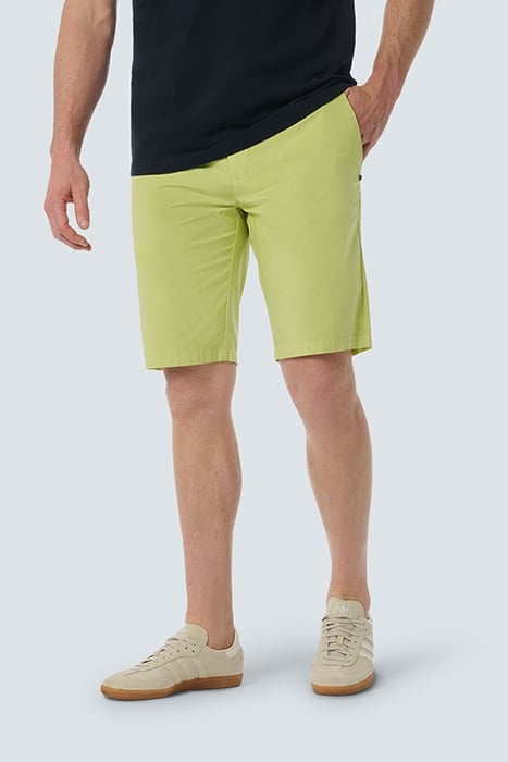 SHORT GARMENT DYED STRETCH LIGHT WEIGHT LIME 1