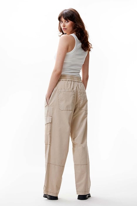 CARGO LONG TROUSERS WARM SESAME 5