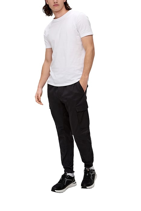 S.OLIVER-QS PANTS GREY/BLACK 3