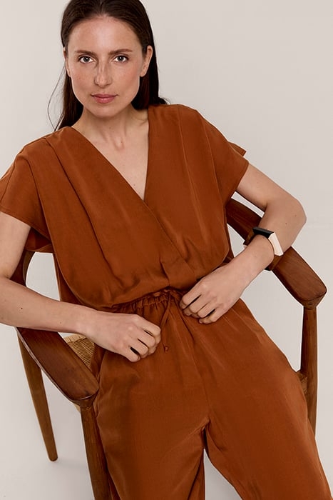 JUMPSUIT TENCEL CACAO 4