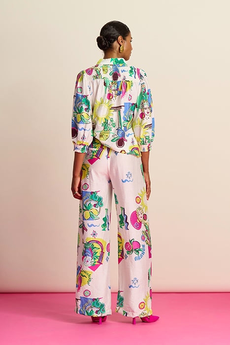 PANTS - SICILIAN LOVE MULTI COLOUR 2