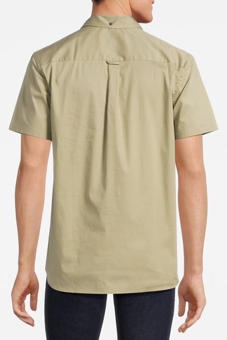 POPLIN SHORT SLEEVE SHIRT JOURNEY OLIVE 2