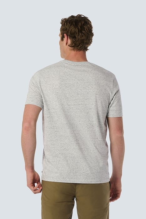 T-SHIRT CREWNECK MULTI COLOURED MELANGE WHITE 2