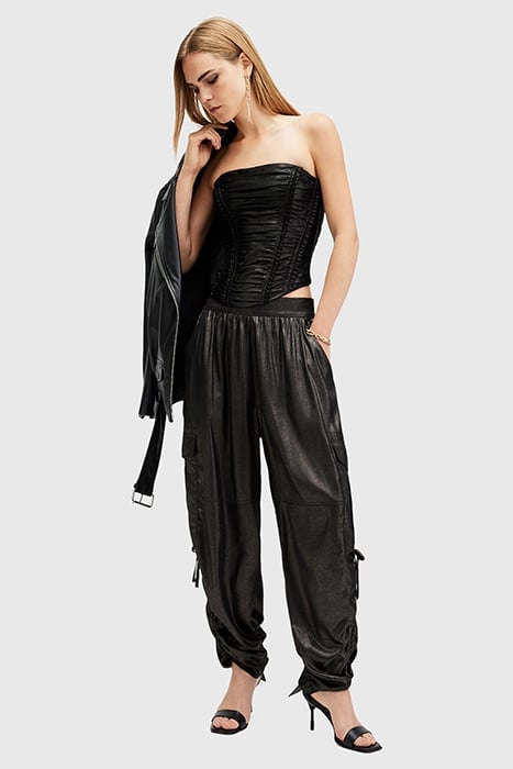 KAYE TROUSER METALLIC BLACK 5