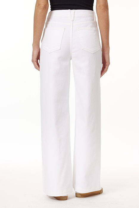 THE DAZE HIGHEST RISE WIDE LEG BLANC DE BLANC 2