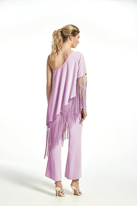 CREPE FABRIC LESTE TOP VIOLET 2