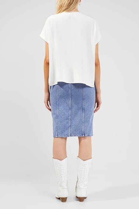 CREPE LIGHT SSLV VNCK TOP WHITE 2