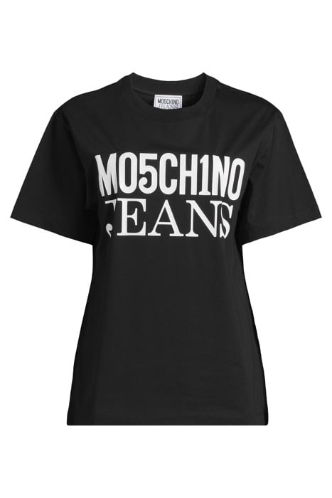 LOGO PRINT JERSEY T-SHIRT BLACK 3