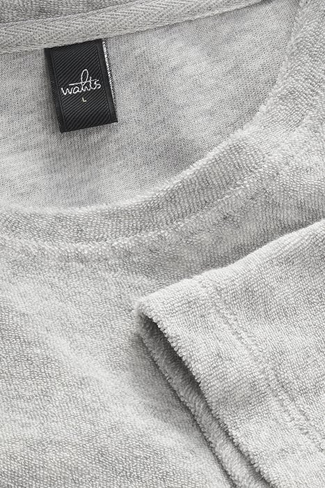 TODD | TOWELLING T-SHIRT LIGHT GREY MELANGE 2