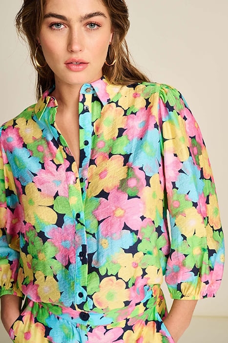 BLOUSE - CHERRY BLOSSOM MULTI COLOUR 5