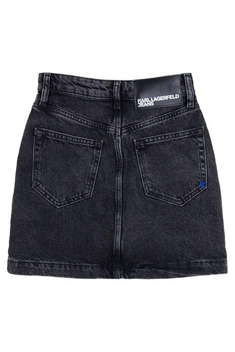 KLJ MINI SKIRT DENIM WASHED BLACK 2