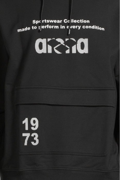 MAN HOODIE A-AFM812W22 BLACK 5