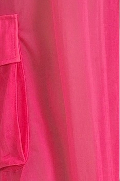 LIGHTWEIGHT NYLON BERMUDA SHORTS PINK 5