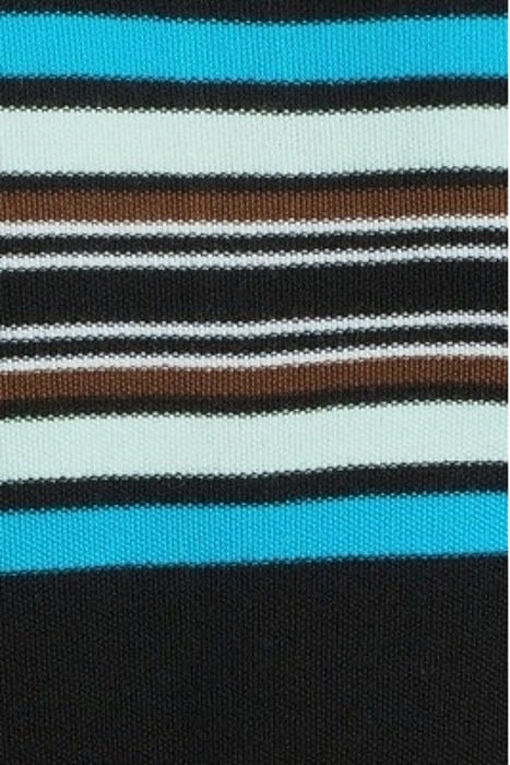 WALES BONNER – TROPIQUES POLO BLACK/GREEN/YELLOW 5