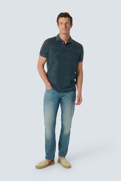 POLO PIQUE ALLOVER PRINTED STRETCH NIGHT 3