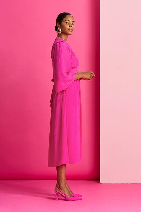 DRESS - IMPERIAL FUCHSIA PINK 5