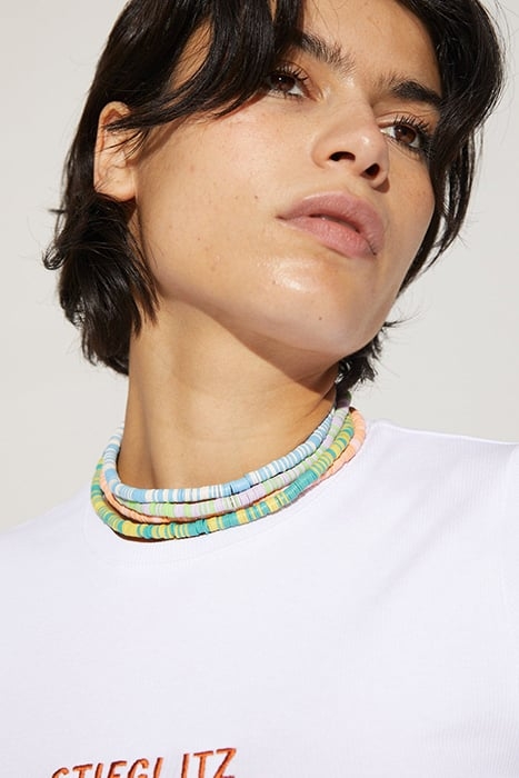 LEMON SQUEEZE NECKLACE YELLOW/GREEN 2