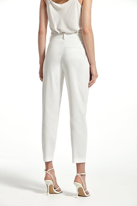 STRETCH COTTON GEJON TROUSERS WHITE 2