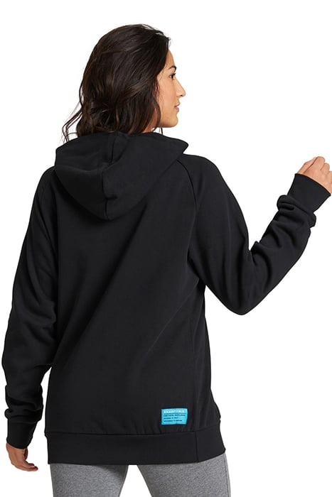 TE HOODY SWEAT BLACK-BLACK 5