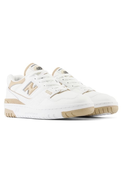 BBW550BT SNEAKERS IN WHITE & TAN 2