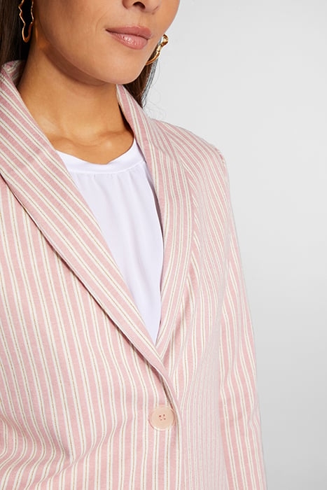 STRIPED JACQUARD BLAZER GRS ROSE QUARTZ 4