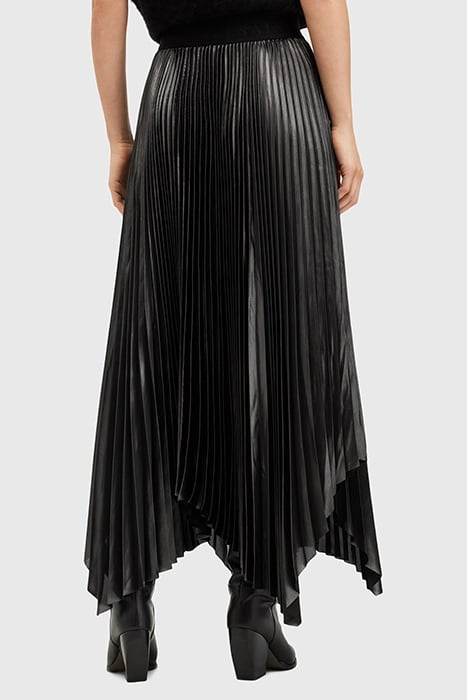 PHIA METALLIC SKIRT METALLIC GREY 2