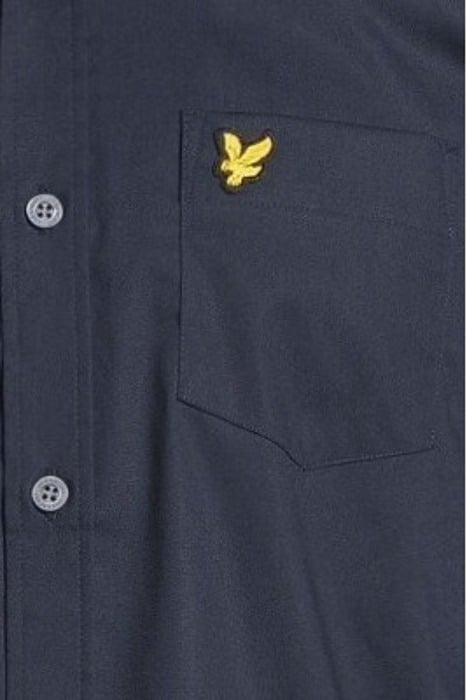 POPLIN SHORT SLEEVE SHIRT DARK NAVY 5