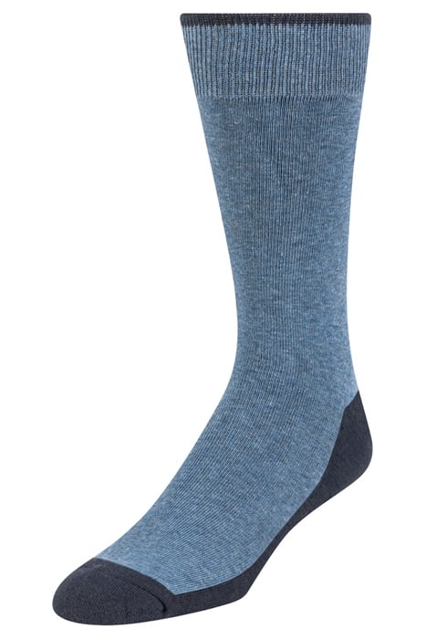 3PK MENS 1/2 TERRY CREW BLACK 3