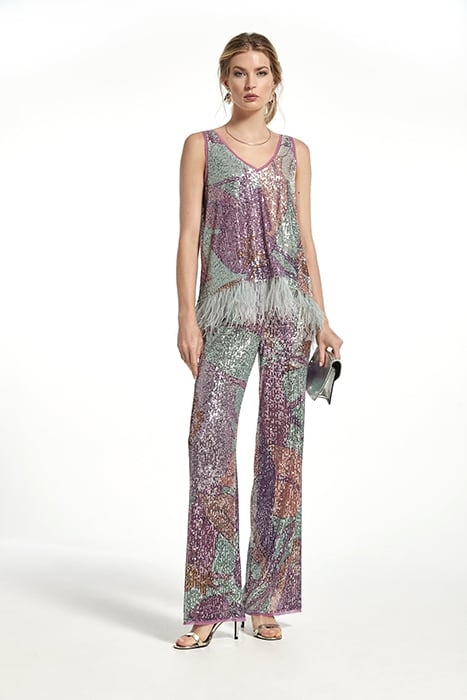 SPARKLY SEQUINS LIUVA TOP MULTICOLOR 1