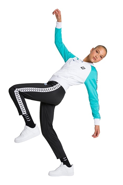 W RELAX IV TEAM JACKET ANIME WHITE-MINT 3