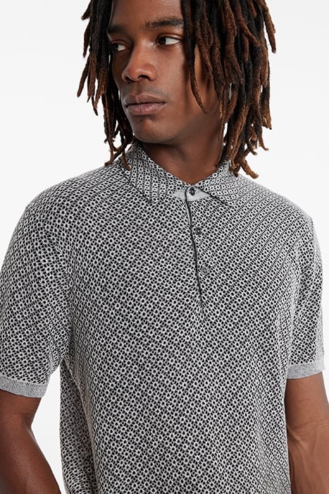 PORTO REGULAR FIT SS POLO WITH PIQUE STI BLACK 3