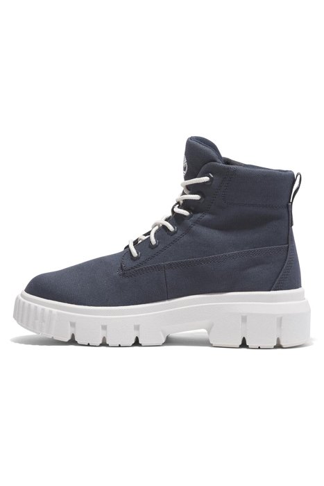 GREYFIELD MID LACE UP BOOT DARK BLUE CANVAS 6