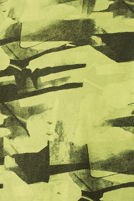 T-SHIRT CREWNECK ALLOVER PRINTED SLUB GARMENT DYED SKY 7