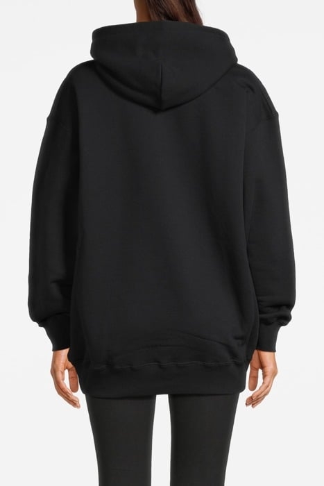 COLORFUL LOGO COTTON SWEATSHIRT BLACK 2