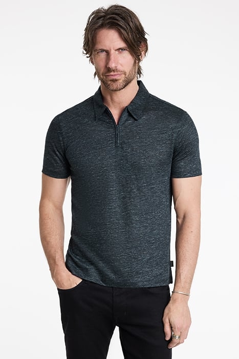 CASILLAS REGULAR FIT SS POLO WITH QUARTE MIDNIGHT 1