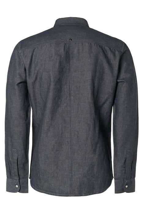 SHIRT DENIM LOOK WITH LINEN INDIGO 5