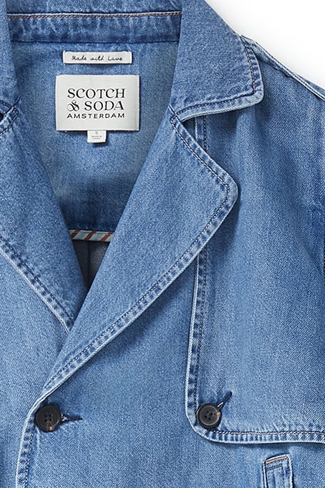 CROPPED DENIM TRENCH WEST SIDE 6