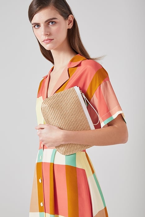 POPPY RAFFIA CLUTCH BAG NATURAL 2