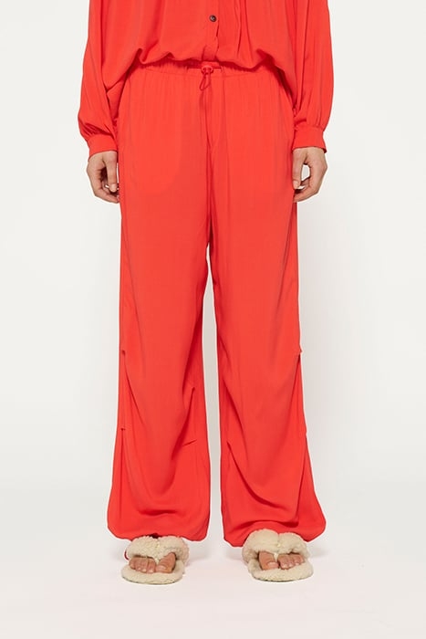 PARACHUTE PANTS POPPY RED 1