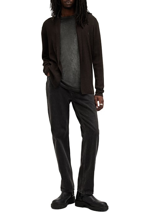 MODE MERINO OPEN CAR COFFEE BROWN 3