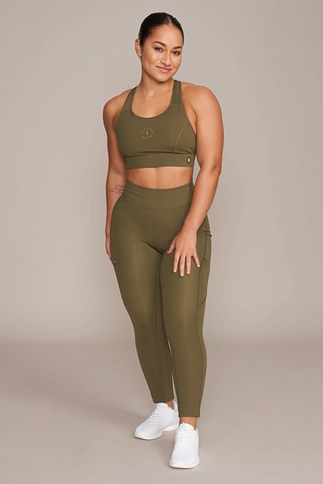 NADIA - WOMEN'S LOW SUPPORT BRA OLIVE 3