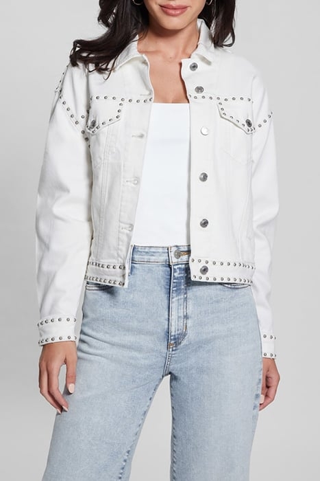 CLARA JACKET KIKOI FLOWER WHITE 1