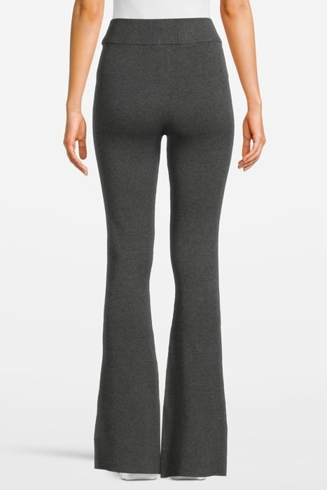 OLLY FLARED PANTS DARK GREY 2