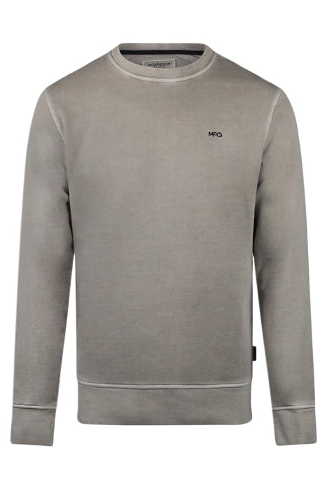 SUMMER CREW SWEATSHIRT MEDIUM GREY 1